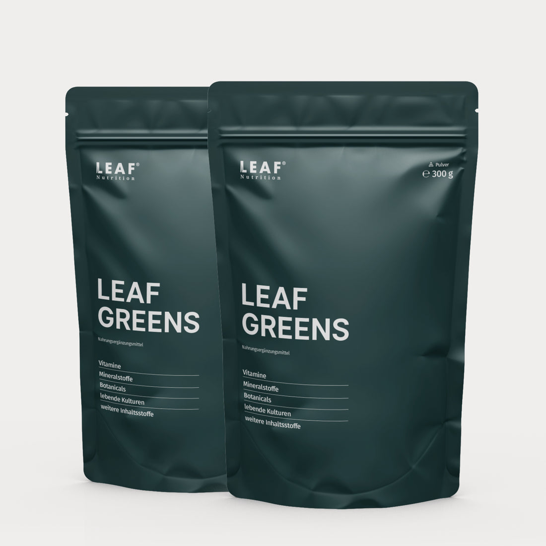 LEAF GREENS | Gerstengras, Vitaminen, Mineralstoffen, Bakterienstämmen