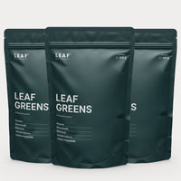 LEAF GREENS | Gerstengras, Vitaminen, Mineralstoffen, Bakterienstämmen