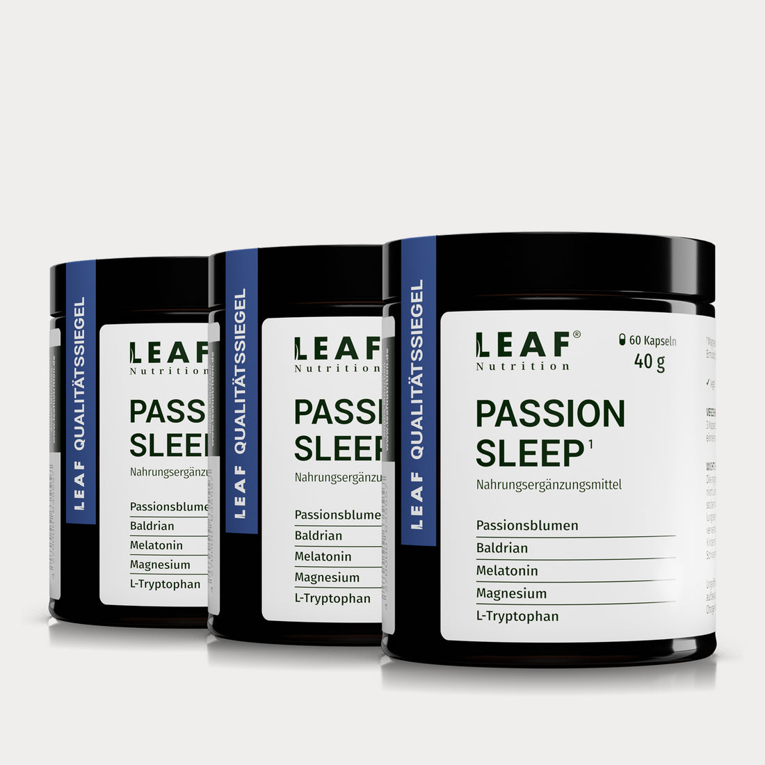 PASSION SLEEP | Passionsblume, Baldrian, L-Tryptophan, Magnesium